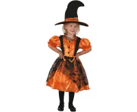 Role play-set for child Pumpkin Witch (dress, hat), size 92/104 cm